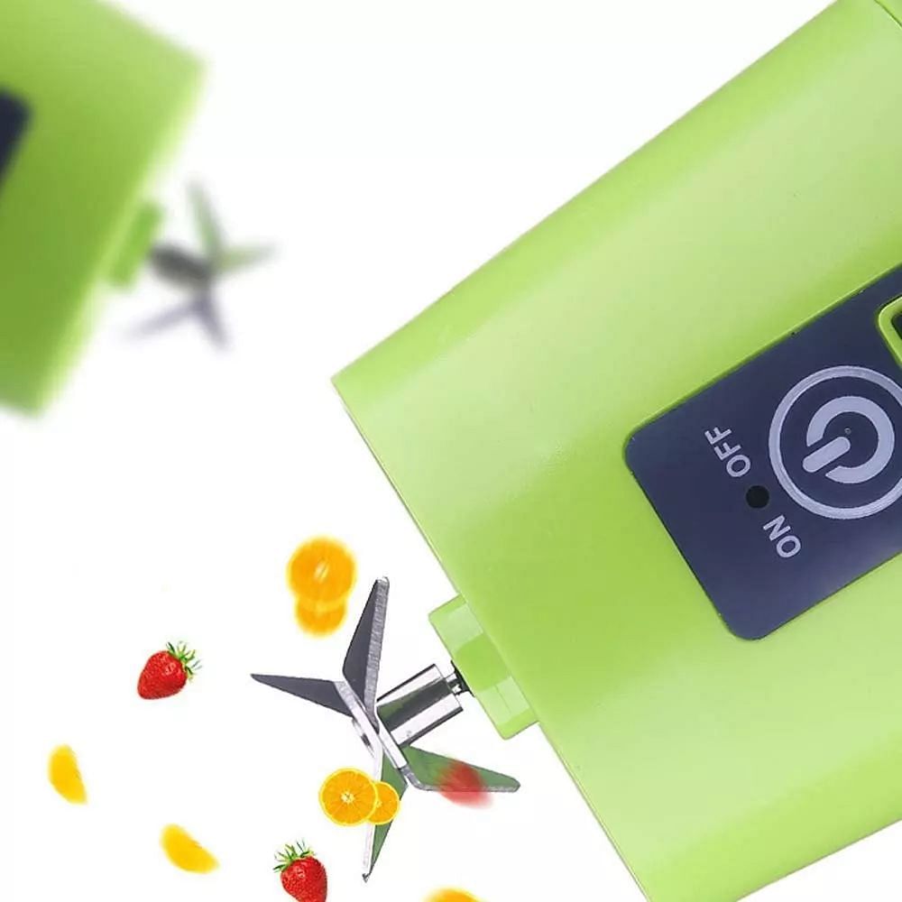 Portable USB Rechargeable Juicer Blender 6 Blades