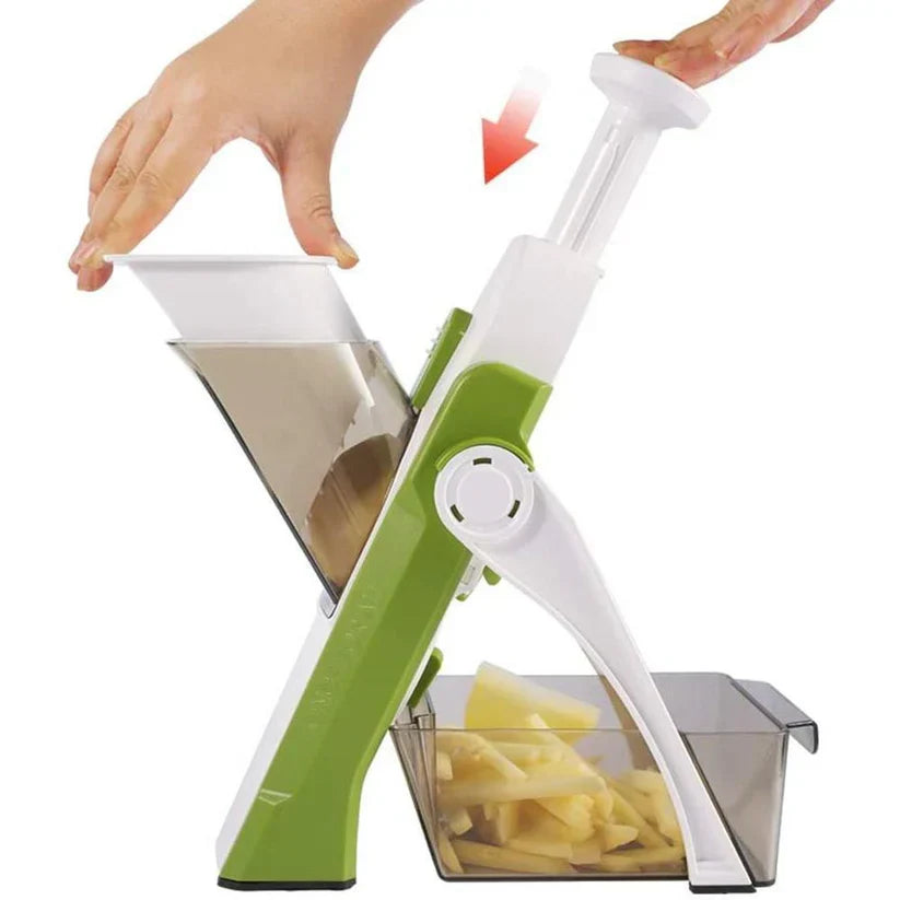 5-in-1 Vegetable Cutter – Slice, Dice & Chop in Seconds!