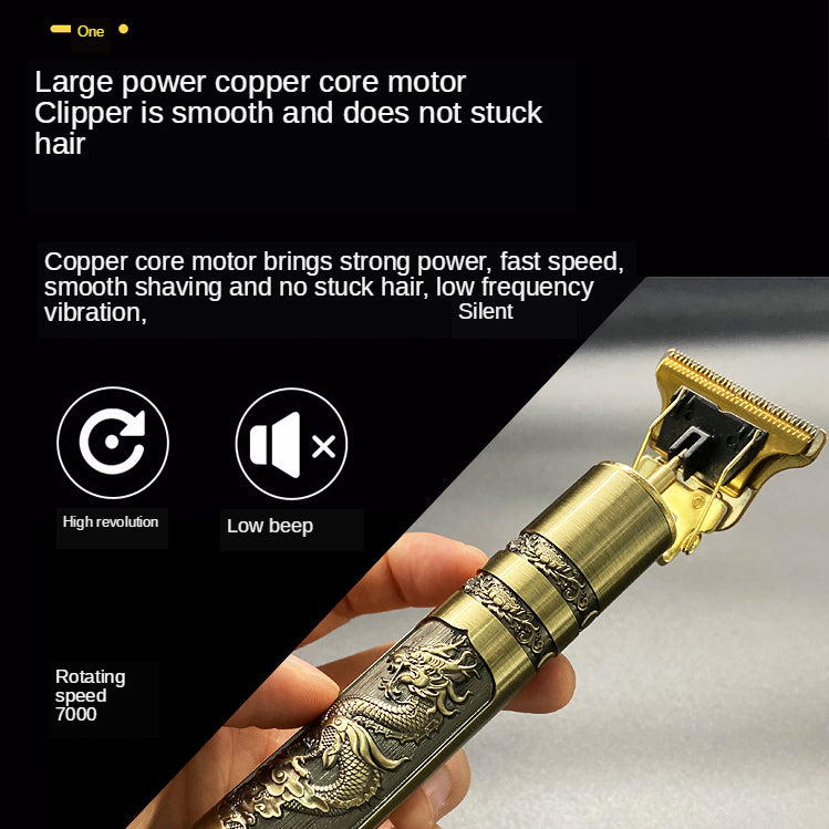 Professional Golden Vintage T9 Trimmer Kit & Clipper free delivery 🚚