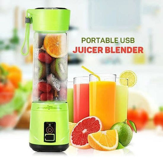 Portable USB Rechargeable Juicer Blender 6 Blades