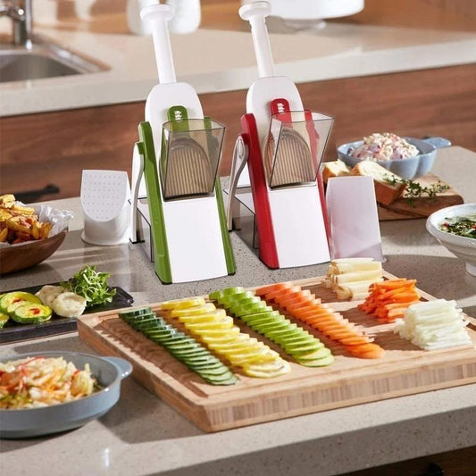 5-in-1 Vegetable Cutter – Slice, Dice & Chop in Seconds!