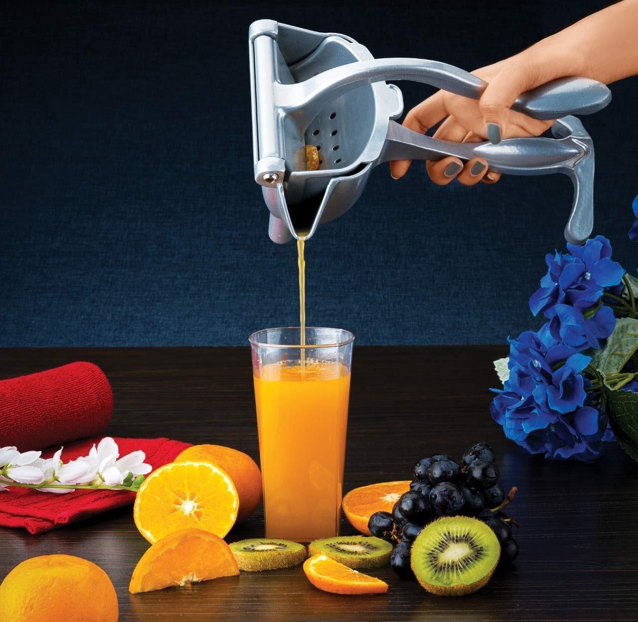 Manual Aluminum Fruit Press Juicer – Easy Hand Pressed