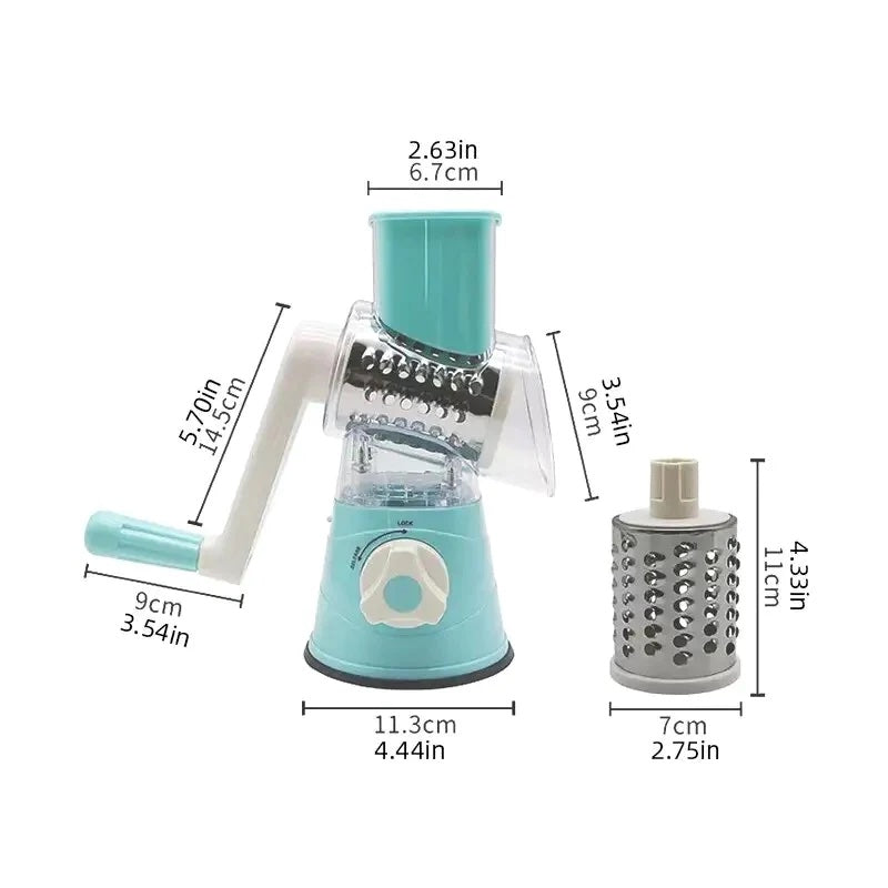 3-in-1 Multifunctional Vegetable Cutter and Slicer for Kitchen