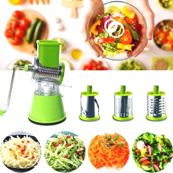 3-in-1 Multifunctional Vegetable Cutter and Slicer for Kitchen