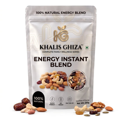 Khalis Ghiza Energy Instant Blend dates and nuts pouch