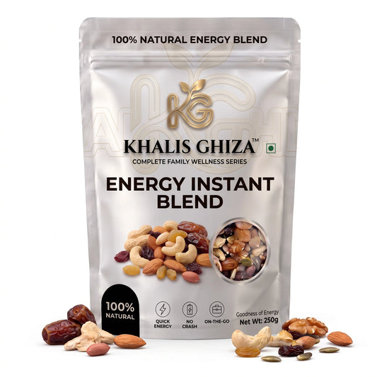 Khalis Ghiza Energy Instant Blend dates and nuts pouch