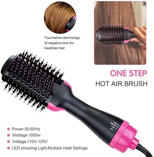 3-in-1 One Step Hair Dryer and Volumizer Brush for Men and Women