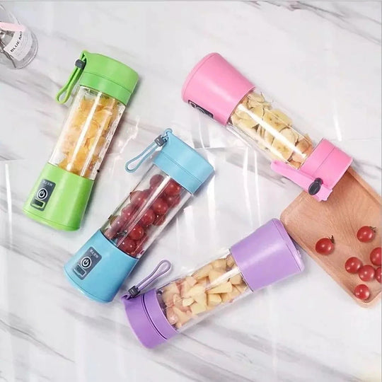Portable USB Rechargeable Juicer Blender 6 Blades